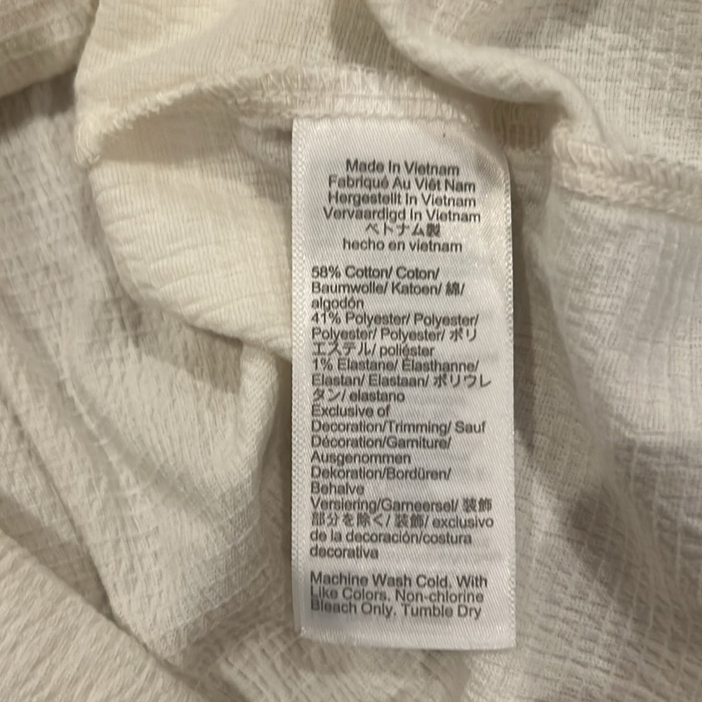 NWT J.Crew Ruffleneck Top - Picture 7 of 7
